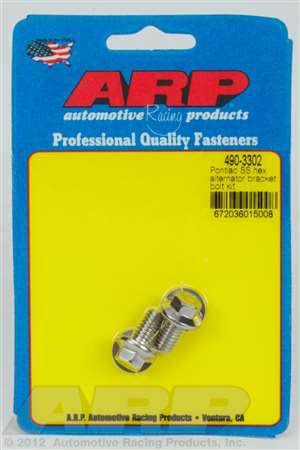 ARP Pontiac SS hex alternator bracket bolt kit