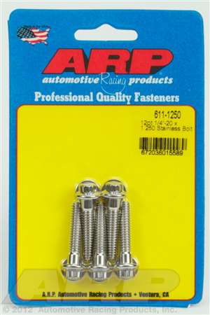 ARP 1/4-20 x 1.250 12pt SS bolts
