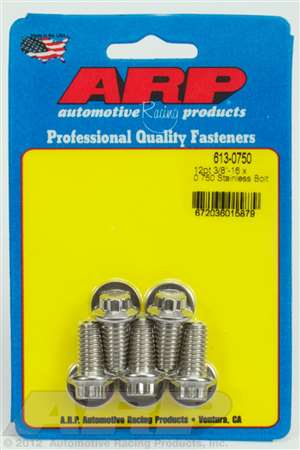 ARP 3/8-16 x 0.750 12pt SS bolts