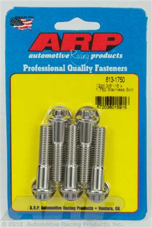 ARP 3/8-16 x 1.750 12pt SS bolts