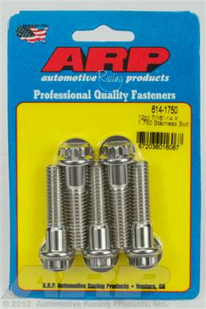 ARP 7/16-14 X 1.750 12pt 1/2 wrenching SS bolts
