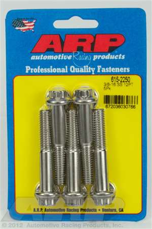 ARP 3/8-16 x 2.250 12pt 7/16 wrenching SS bolts