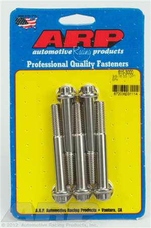 ARP 3/8-16 x 3.000 12pt 7/16 wrenching SS bolts