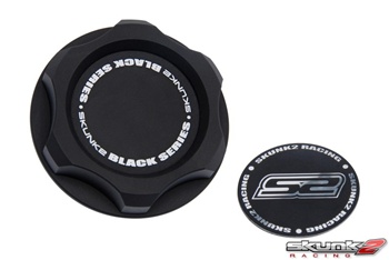 Skunk2 Racing Black Series Billet Oil Cap Honda/Acura, M33 x 2.8 - Black