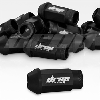 Drop Engineering Aluminum Lug Nuts M12 x P 1.50MM - Black