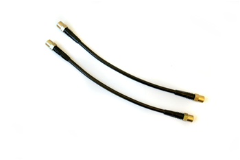 Agency Power Braided Stainless Steel Brake Lines for the 1999-2005 Porsche 996 (Carrera 2, Carrera 4, 911 Turbo) - FRONT