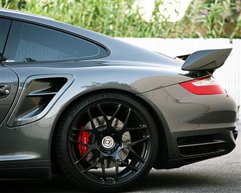 Agency Power Carbon Fiber GT2 Style Add-on Rear Wing Porsche 997 TT 07-13