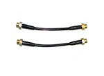 Agency Power Rear Steel Braided Brake Lines Audi A3 06-08