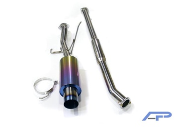 Agency Power Catback Exhaust System with Titanium Tip for the 2003-2007 Mitsubishi Lancer Evolution VIII, IX