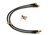 Agency Power Braided Stainless Steel Brake Lines for the 2003-2005 Mitsubishi Lancer Evolution VIII - FRONT