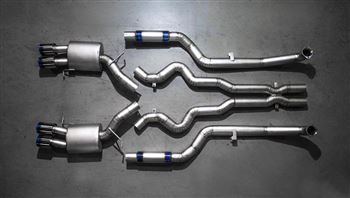 Agency Power Full Titanium Midpipe Catback Exhaust System Color Tips BMW M5 F10 2013+