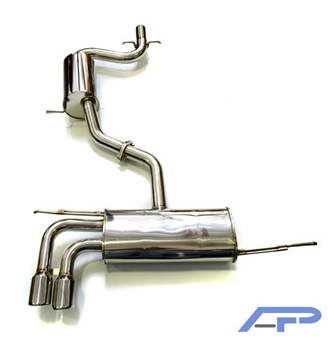 Agency Power Catback Exhaust System for the 2006-2009 Volkswagen GTI 2.0L Turbo