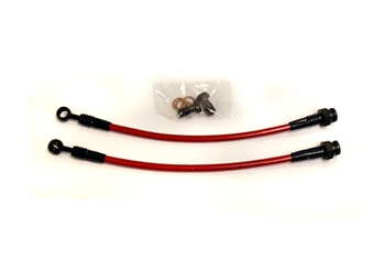 Agency Power Braided Stainless Steel Brake Lines for the 1998-1998 Nissan 240SX S14 - REAR