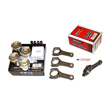 CP Pistons / Manley Turbo-Tuff I-Beam+ Connecting Rods Package - Subaru FA20 / Toyota 4U-GSE