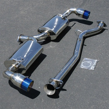 Boombop Catback Exhaust System with Titanium Tip for the 2004-2011 Mazda RX-8