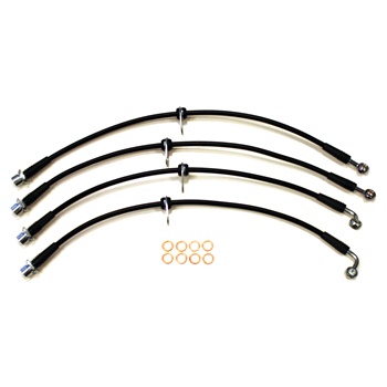 Boombop Braided Stainless Steel Brake Lines for 2013+ Subaru BRZ, Scion FR-S