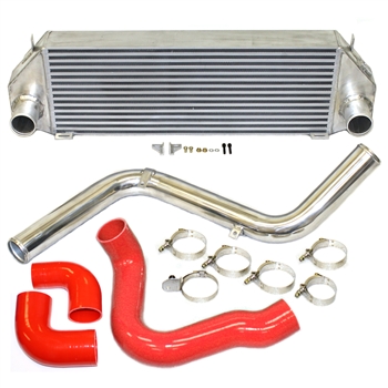 Boombop Front Mount Intercooler Kit for 2013-2018 Ford Focus ST, Red