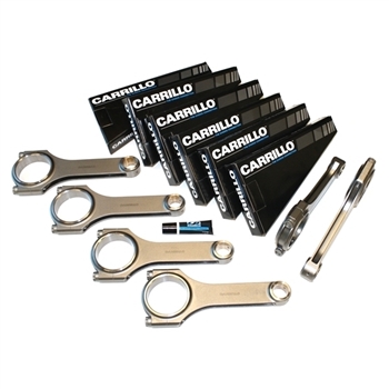 Carrillo Pro-H Connecting Rods with 3/8 CARR Bolts Nissan RB25/RB26