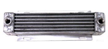 Fluidyne Therm-Hx Oval Tube Transmission/Rear End Oil Cooler w/ 1/2" NPT