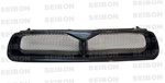 Seibon Carbon Fiber Front Grille 2002-2003 Subaru Impreza WRX [CW-style]