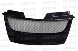 Seibon Carbon Fiber Front Grille 2006-2008 Volkswagen Golf GTI [TD-style; Shaved]