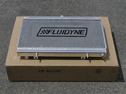 Fluidyne Direct Fit Aluminum Radiator 1995-1998 Nissan 240SX S14 w/ SR20DE/T