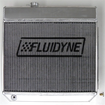 Fluidyne Direct Fit Aluminum Radiator 1955-1957 Chevy Sedan V6