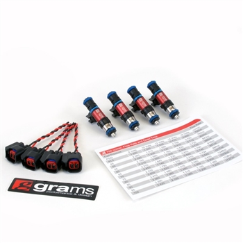Grams Performance 750cc Fuel Injector Set for 1995-2007 Mitsubishi 4G63T