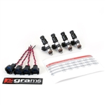 Grams Performance 1600cc Fuel Injector Set for 2002-2011 Honda/Acura K20A-Z, K24A-Z, 2006-2009 Honda S2000