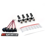 Grams Performance 2200cc Fuel Injector Set for 1995-2007 Mitsubishi 4G63T