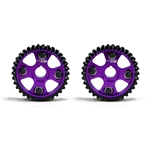 Golden Eagle Billet Adjustable Cam Gears Set for 1990-2001 Honda/Acura B16, B17A, B18A-C, H23A1, Purple