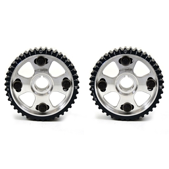 Golden Eagle Billet Adjustable Cam Gears Set for 1992-2001 Honda H22A1/H22A4/F20B, Machined