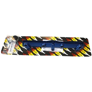 Golden Eagle Billet Fuel Rail 90-01 Honda/Acura Civic/CRX/Del Sol/Integra B16A, B17A, B18A-C - Blue