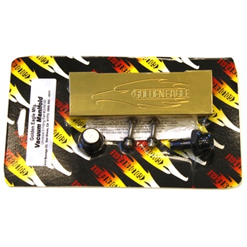 Golden Eagle Billet Vacuum Manifold Pressure Block - Gold