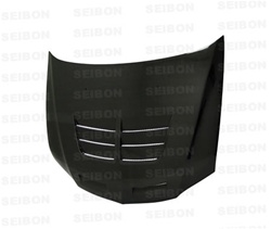 Seibon Carbon Fiber Hood 2003-2007 Mitsubishi Lancer Evolution VIII/IX [TSII-style]