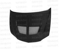 Seibon Carbon Fiber Hood 2003-2007 Mitsubishi Lancer Evolution VIII/IX [TV-style]