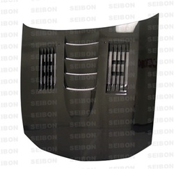 Seibon Carbon Fiber Hood 2005-2008 Ford Mustang [SS-style]