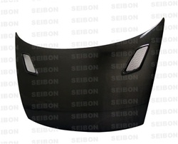 Seibon Carbon Fiber Hood 2006-2008 Honda Civic 2DR/Coupe [MG-style]