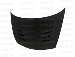 Seibon Carbon Fiber Hood 2006-2008 Honda Civic 4DR/Sedan [JDM]; Acura CSX [TS-style]