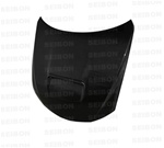 Seibon Carbon Fiber Hood (Dry Carbon) 2008-2009 Subaru Impreza / WRX / STi [OEM-style]