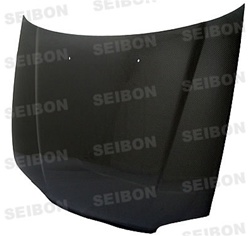 Seibon Carbon Fiber Hood 1992-1995 Honda Civic 2DR/Coupe; 3DR/Hatchback [OEM-style]