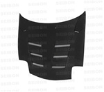 Seibon Carbon Fiber Hood 1993-1996 Mazda RX-7 [TS-style]