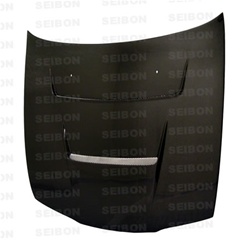 Seibon Carbon Fiber Hood 1995-1996 Nissan 240SX [DV-style]