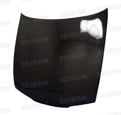 Seibon Carbon Fiber Hood 1995-1996 Nissan 240SX [OEM-style]