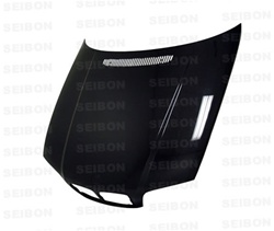 Seibon Carbon Fiber Hood 1999-2002 BMW E46 2DR [OEM-style]