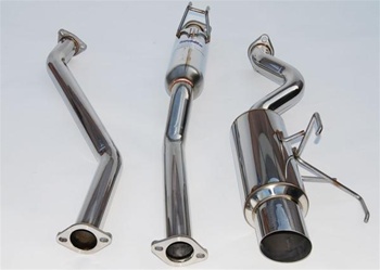 Invidia N1 Catback Exhaust 02-05 Honda Civic Type-R JDM/EUDM, Stainless Tip