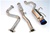 Invidia N1 Catback Exhaust 92-95 Honda Civic Coupe/Sedan, 96-00 Civic EX/Si, Single Titanium Tip