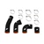 Mishimoto Silicone Turbo Hose Kit 1999-2000 Volvo S70 (AT)