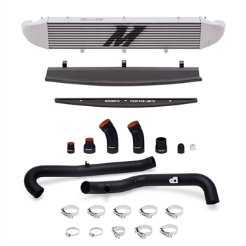Mishimoto Ford Fiesta ST Performance Intercooler Kit, 2014+ Black Pipes, Silver Cooler