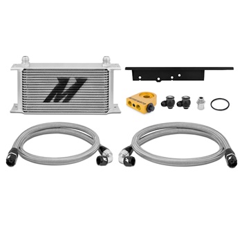 Mishimoto 03-09 Nissan 350Z / 03-07 Infiniti G35 (Coupe only) Oil Cooler Kit, Thermostatic